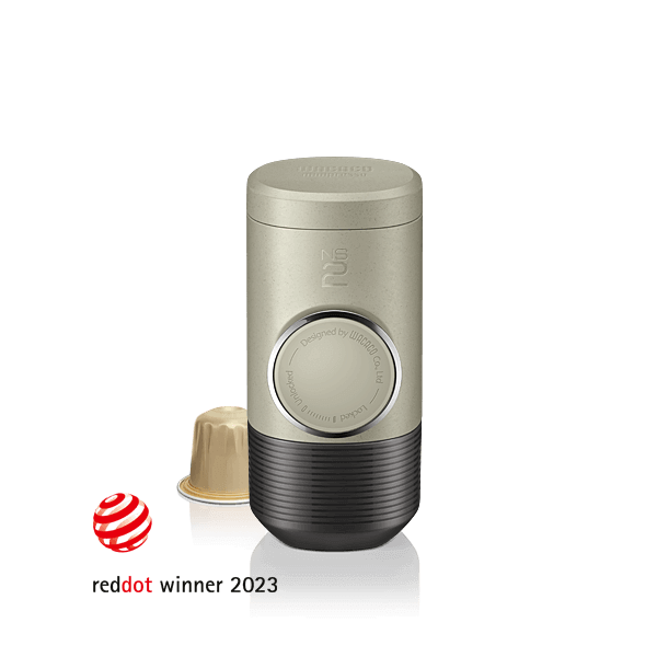 Wacaco | Minipresso NS2 | Tiny portable espresso machine for Nespresso® Original capsules and compatibles