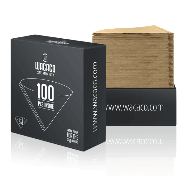 Wacaco | 200 Paper filters | For Cuppamoka and V60 Drippers