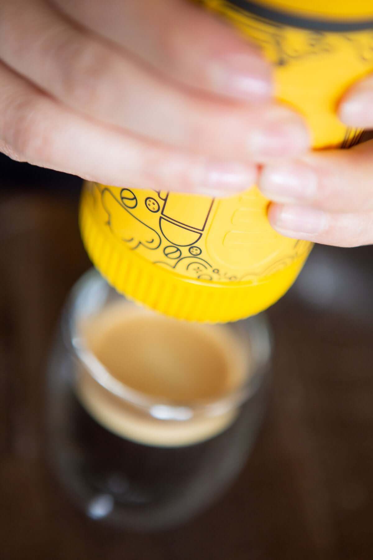 NANOPRESSO YELLOW TATTOO - Wacaco