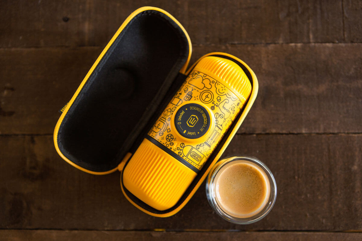 NANOPRESSO YELLOW TATTOO - Wacaco