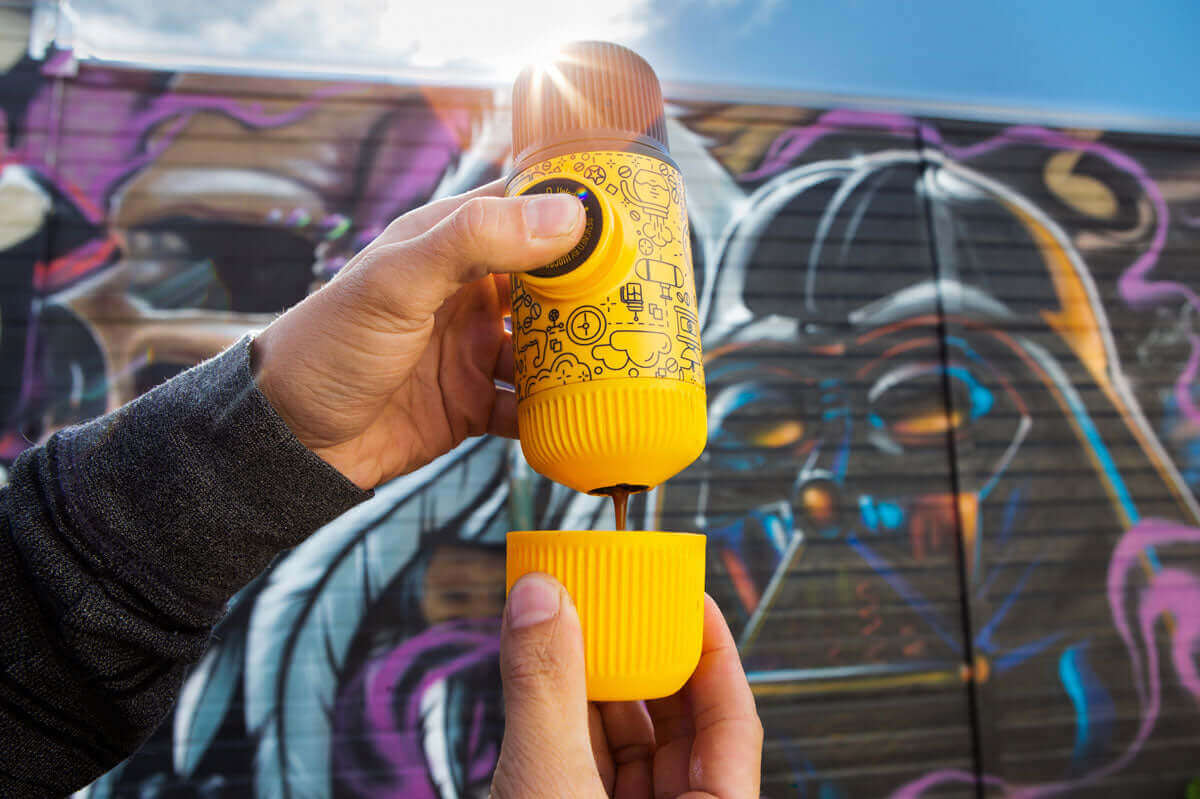 NANOPRESSO YELLOW TATTOO - Wacaco