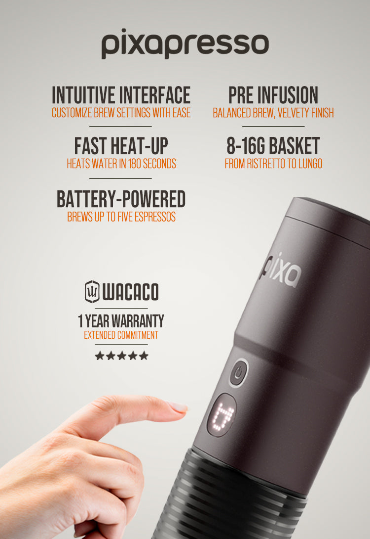 Portable coffee maker that heats water best sale