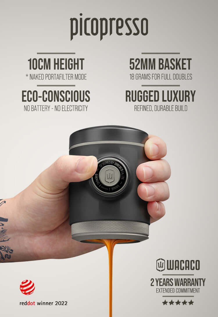 Wacaco | Picopresso | Pro-level Portable Espresso Machine